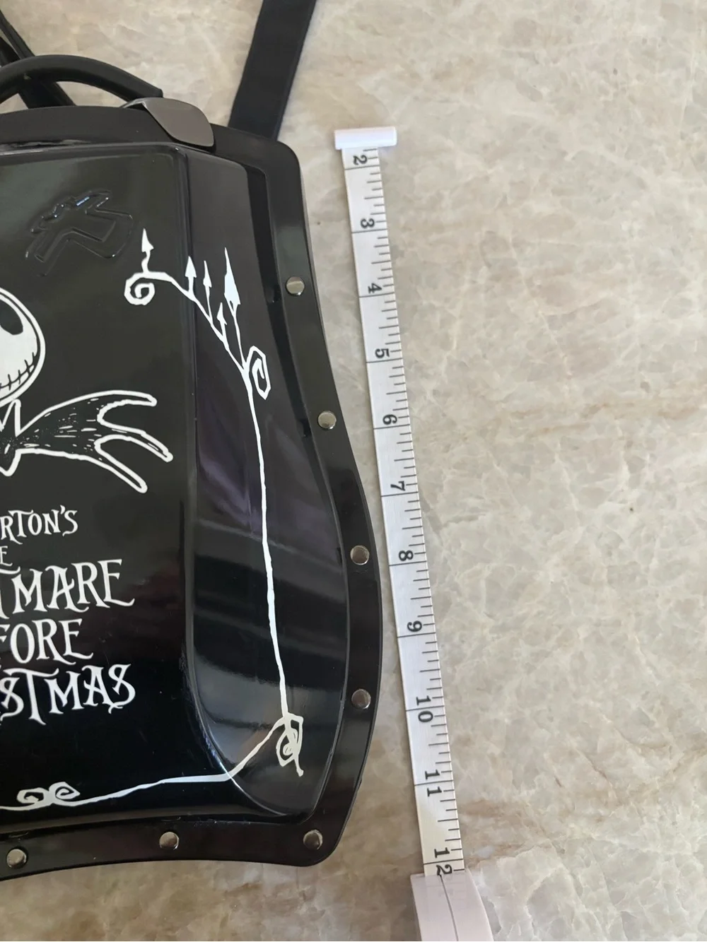 Vintage Boblbee The Nightmare Before Christmas Hard Shell Mini Backpack